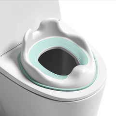 roynoy | Toilettensitz Kinder mit Treppe | Sitzverkleinerer mit Tritthocker | Kloaufsatz | WC Sitz mit Tritthocker (weiß/mint)