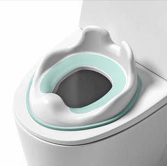 roynoy | Toilettensitz Kinder mit Treppe | Sitzverkleinerer mit Tritthocker | Kloaufsatz | WC Sitz mit Tritthocker (weiß/mint)